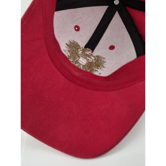 Austria Hat Cap Strapback Red White Adult Adjustable Casual One Size Embroidered - Picture 6 of 8